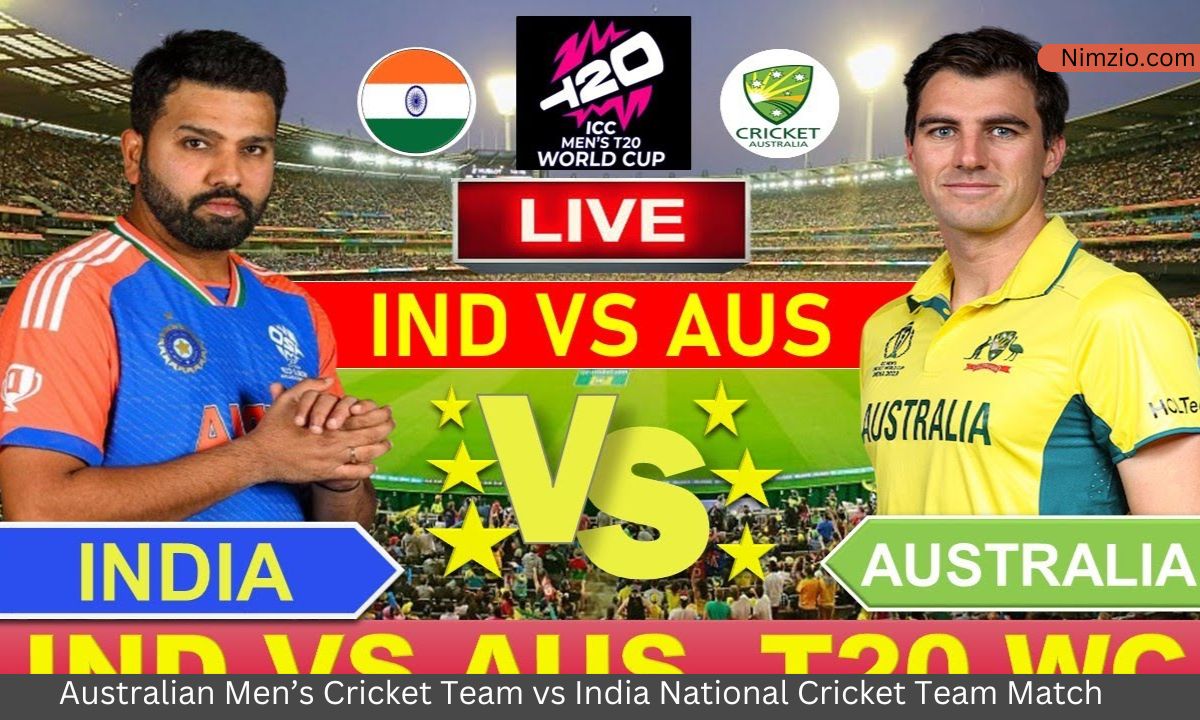 australian men’s cricket team vs india national cricket team match scorecard