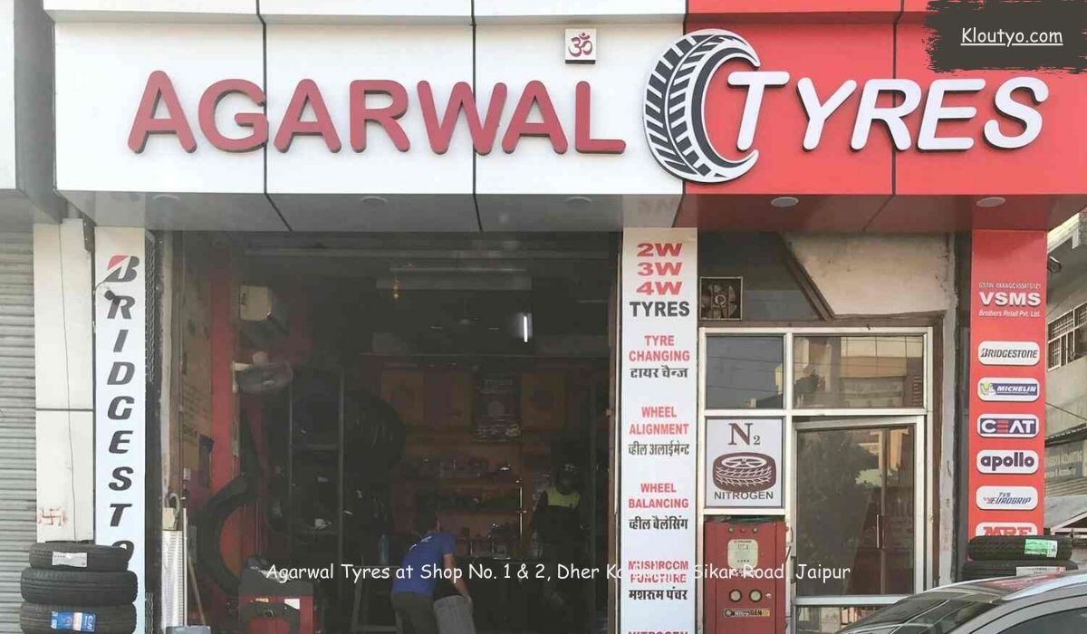 Agarwal Tyres at Shop No. 1 & 2, Dher Ka Balaji, Sikar Road, Jaipur